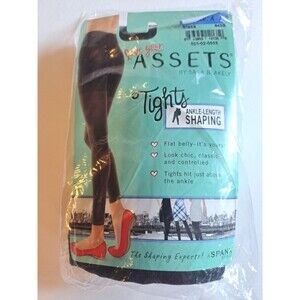 Spanx Love Your ASSETS SARA BLAKELY TIGHTS ANKLE-LENGTH SHAPING Sz 4 180-220 lbs